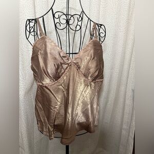 NWT Soft Light Brown Camisole Top, NWT